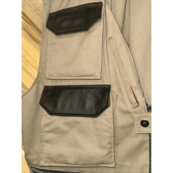 Botte Active Gear Tactical Vest Mens XL Hunting Cargo Pockets Utility Leather - Picture 2 of 8